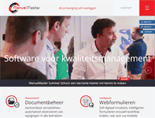 Tablet Screenshot of manualmaster.com